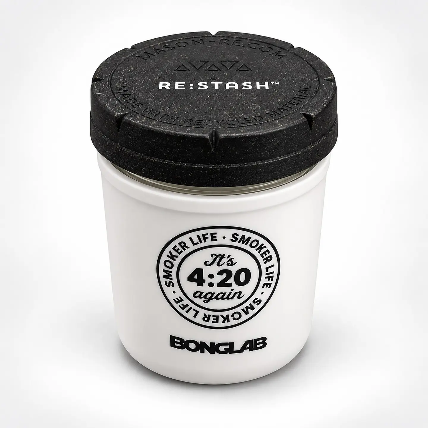 Jar  8Oz-Bonglab Re: Stash 6
