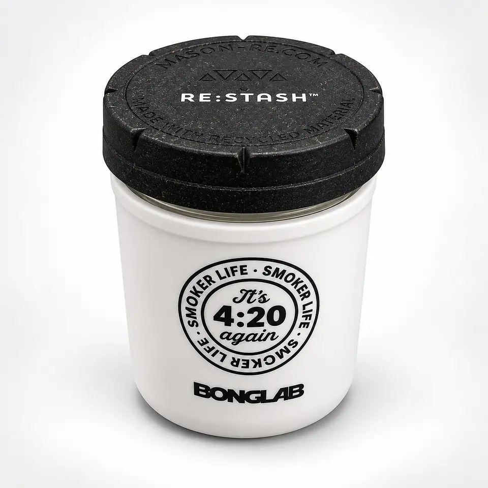 Jar  8Oz-Bonglab Re: Stash 6
