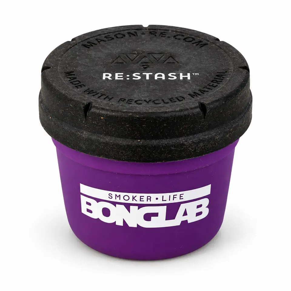 Jar 4Oz-Bonglab Re: Stash (Color a elección) 13