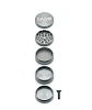 Moledor Calvo Lite Aluminio 63mm - Miniatura 22
