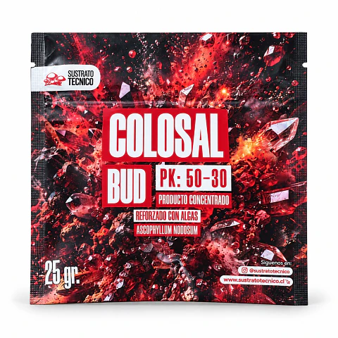 Colosal Bud PK 50-30 - Sustrato Técnico (25 g / 150 g / 1 kg)