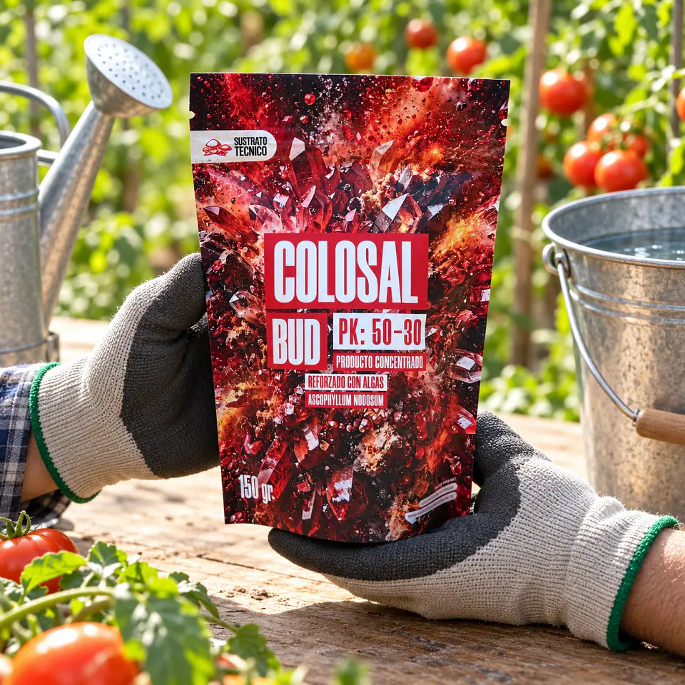 Colosal Bud PK 50-30 - Sustrato Técnico (25 g / 150 g / 1 kg) 7