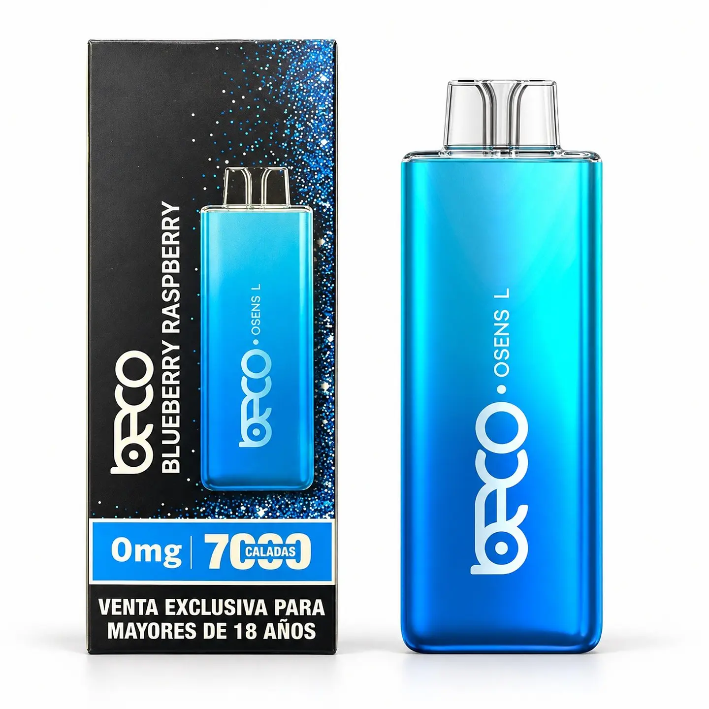 Vaporizador Desechable Osens L 7000 Puffs 0% Nicotina - Beco (Sabor a elección) 3