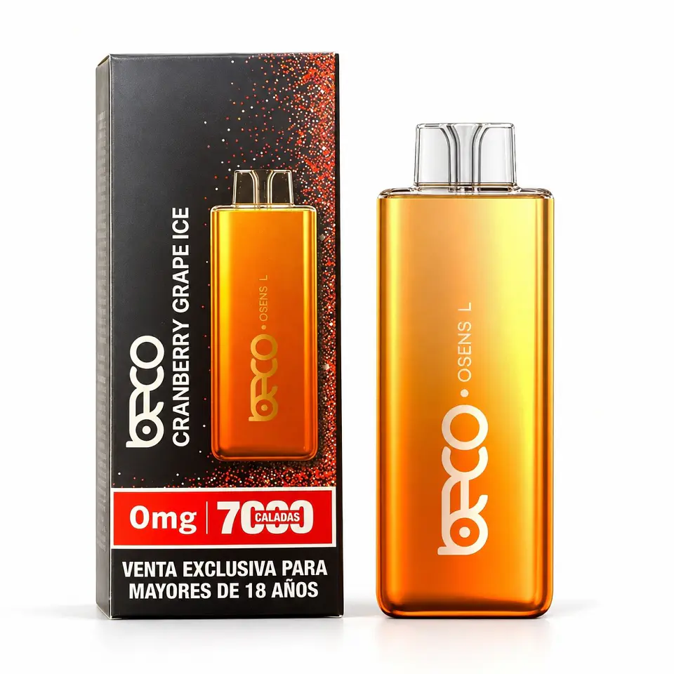 Vaporizador Desechable Osens L 7000 Puffs 0% Nicotina - Beco (Sabor a elección) 5