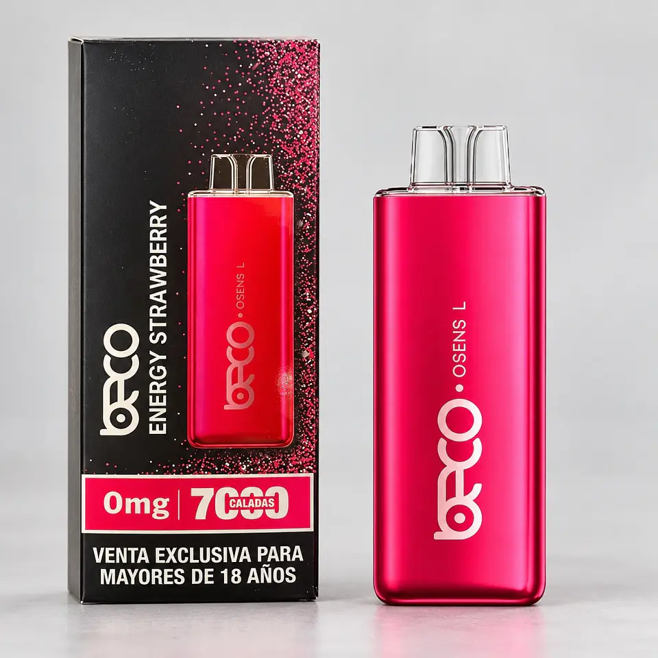 Vaporizador Desechable Osens L 7000 Puffs 0% Nicotina - Beco (Sabor a elección) 9