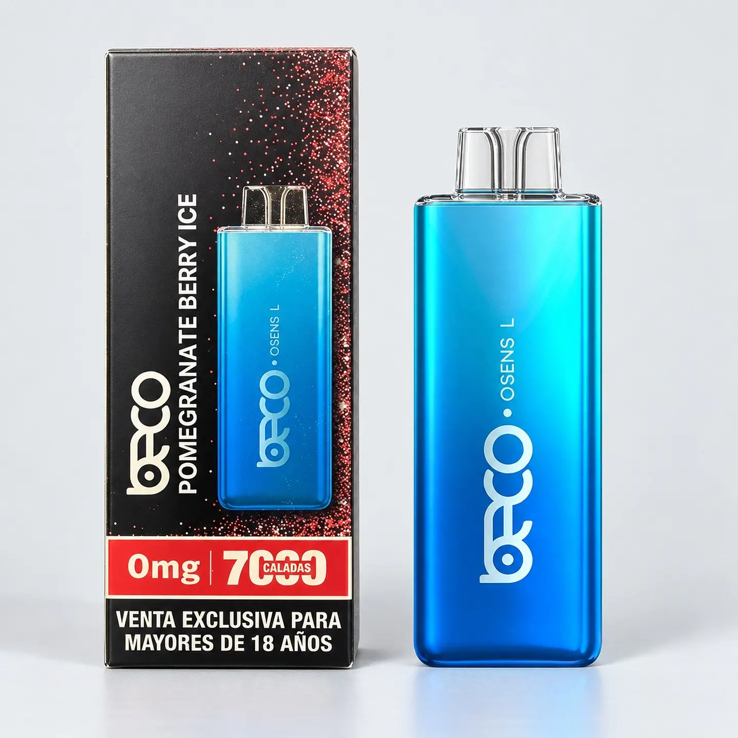 Vaporizador Desechable Osens L 7000 Puffs 0% Nicotina - Beco (Sabor a elección) 12