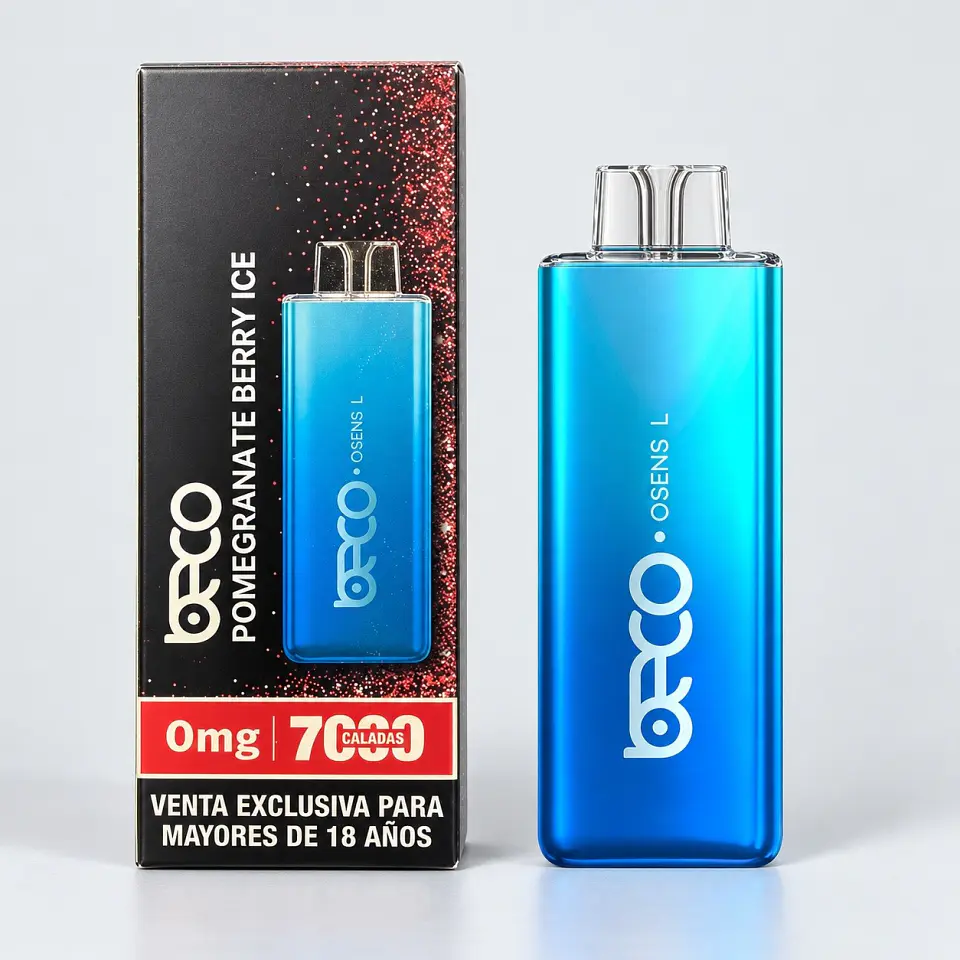 Vaporizador Desechable Osens L 7000 Puffs 0% Nicotina - Beco (Sabor a elección) 12
