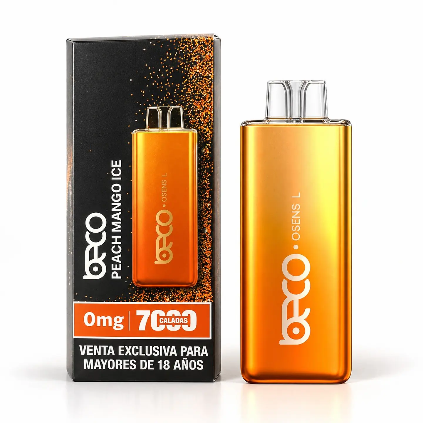 Vaporizador Desechable Osens L 7000 Puffs 0% Nicotina - Beco (Sabor a elección) 16