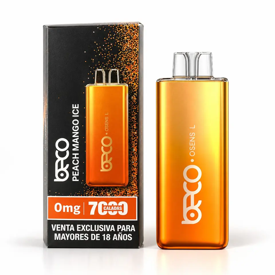 Vaporizador Desechable Osens L 7000 Puffs 0% Nicotina - Beco (Sabor a elección) 16