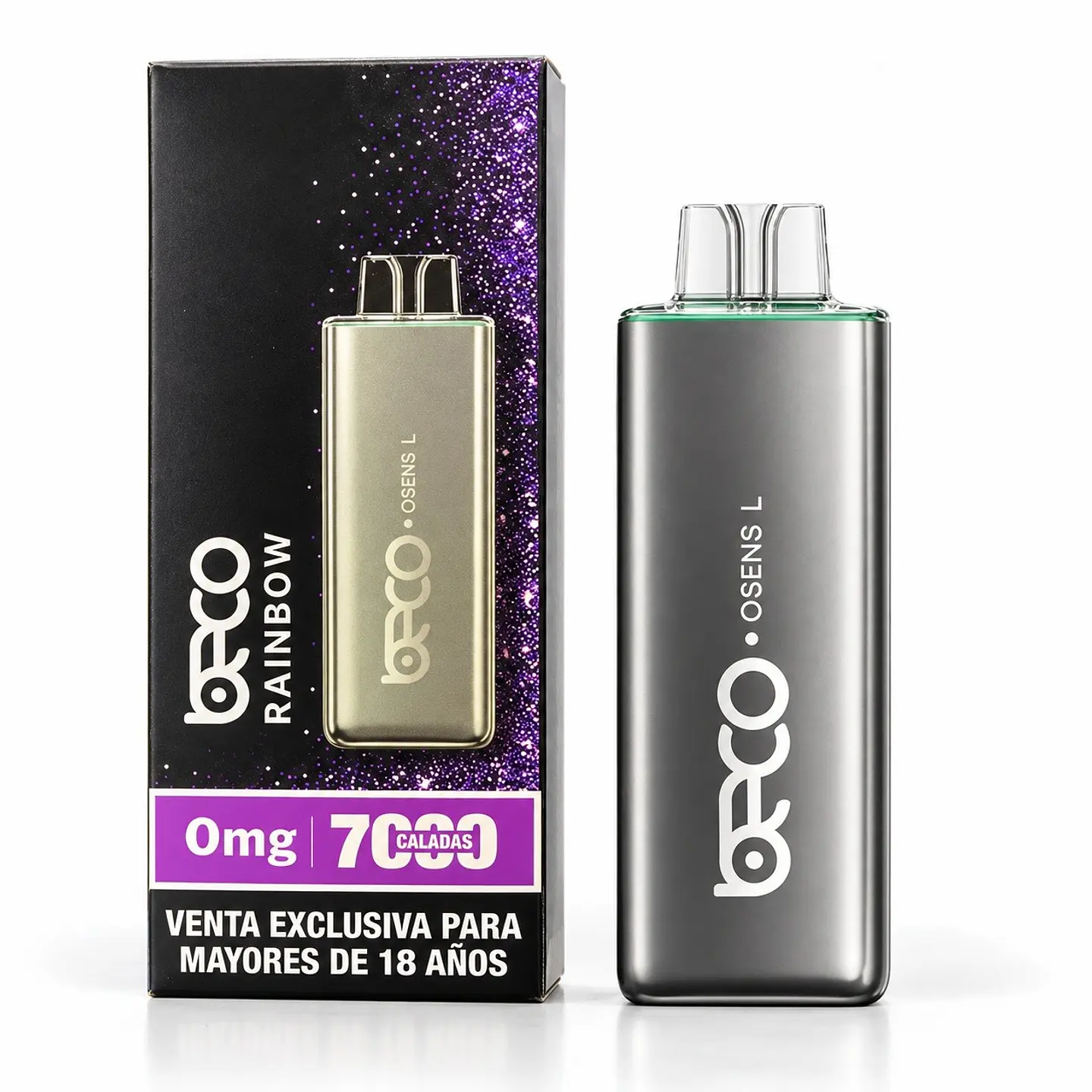 Vaporizador Desechable Osens L 7000 Puffs 0% Nicotina - Beco (Sabor a elección) 25