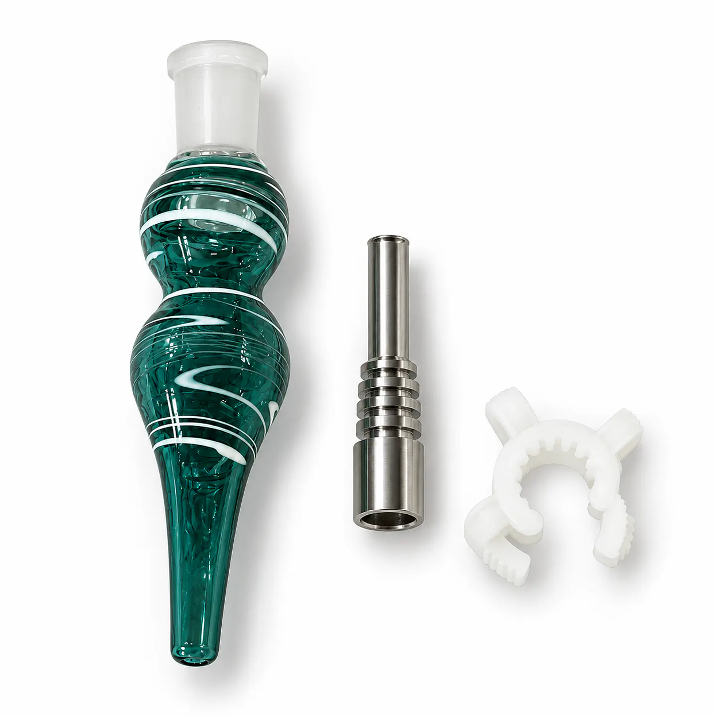 Nectar Collector de Vidrio con Punta de Titanio 9 (Color a elección) 16