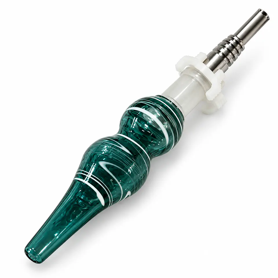 Nectar Collector de Vidrio con Punta de Titanio 9 (Color a elección) 17