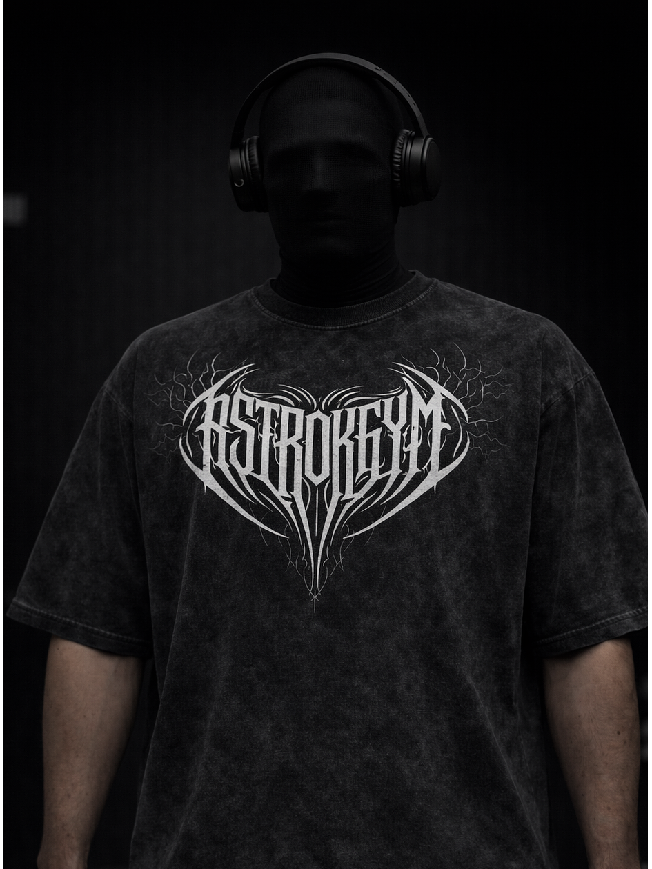 Polera boxy fit (Acid wash) 1