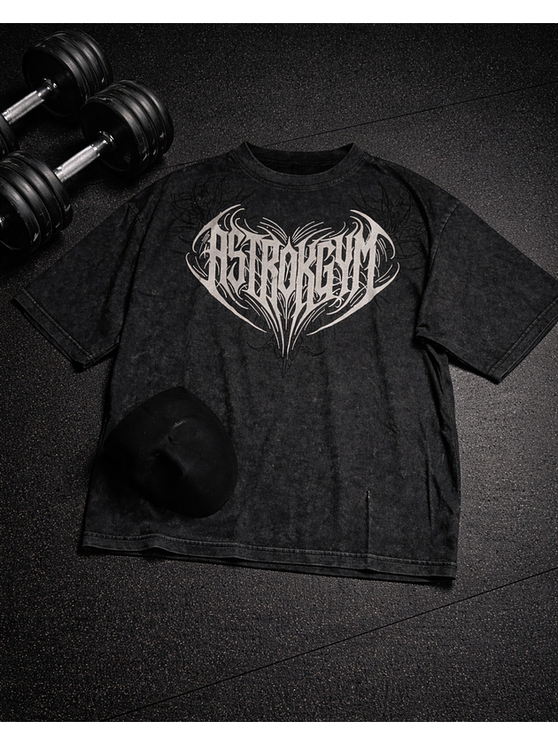 Polera boxy fit (Acid wash) 3