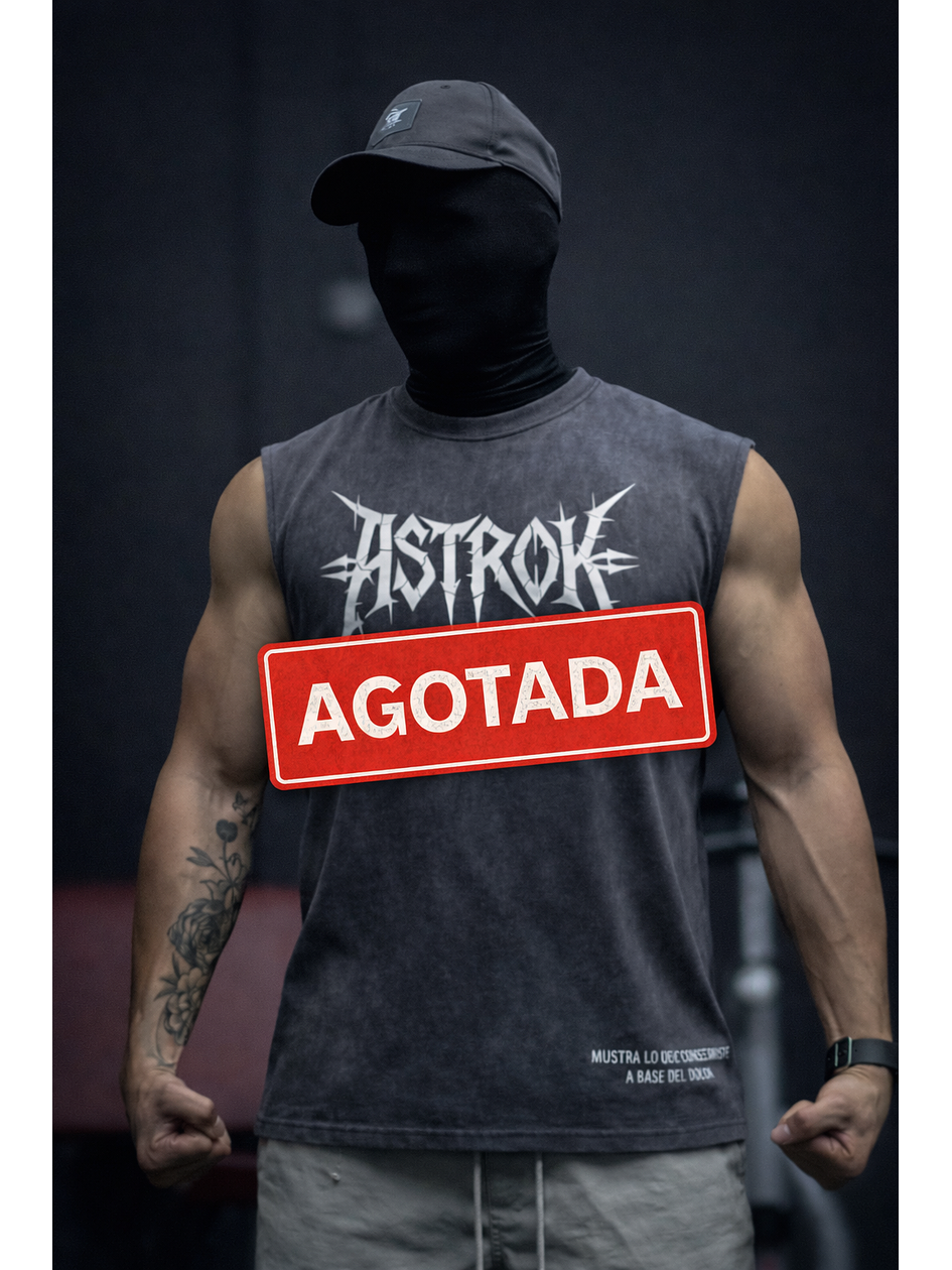 Boxy sin mangas (Acid wash) negro mate 1