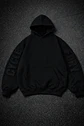 HOODIE 3D BLACK- CYCLE FURY - Miniatura 3