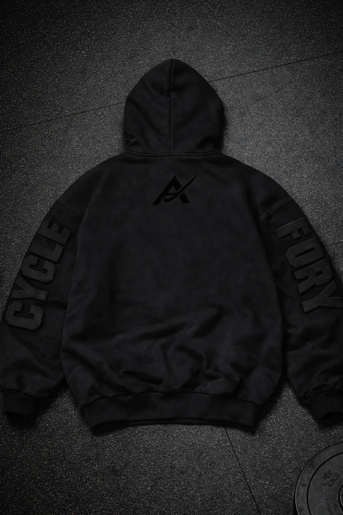 HOODIE 3D BLACK- CYCLE FURY 4