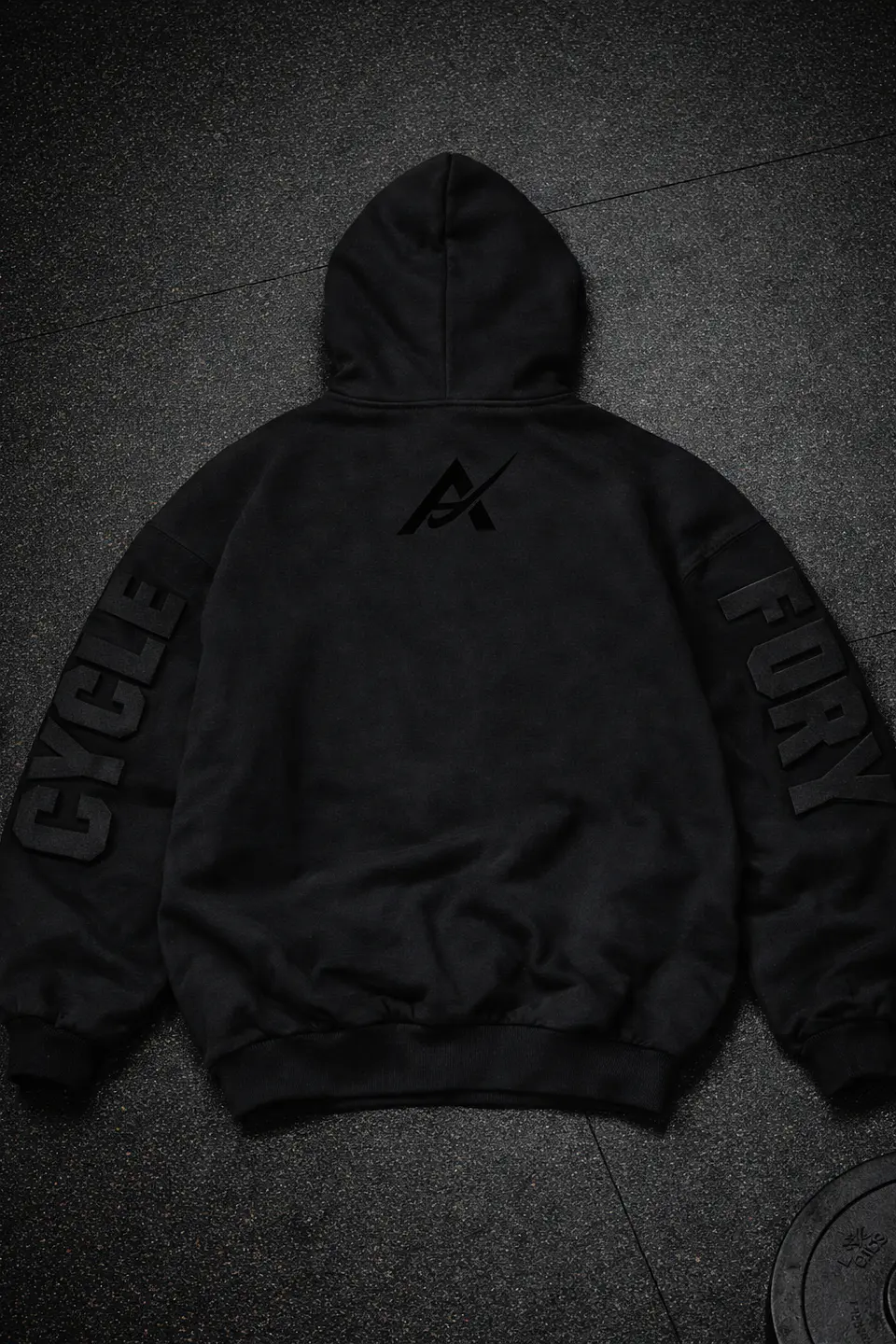 HOODIE 3D BLACK- CYCLE FURY 4