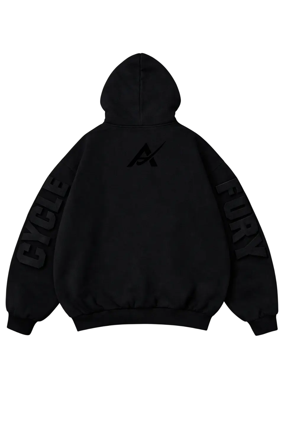 HOODIE 3D BLACK- CYCLE FURY 6