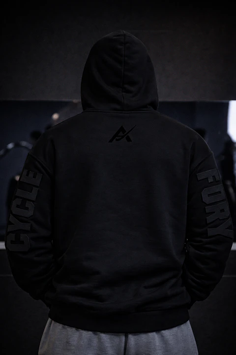 HOODIE 3D BLACK- CYCLE FURY