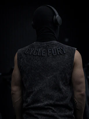 Regular MUSCLE FURY- Acid wash 