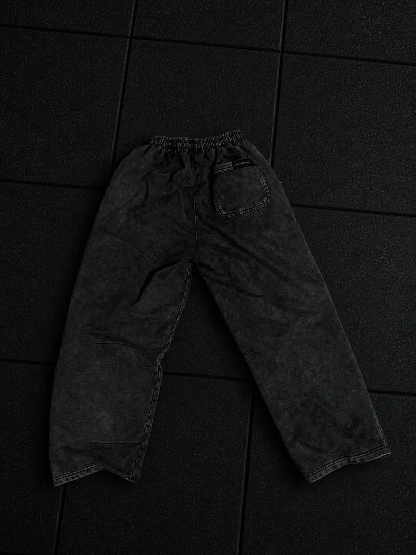 Dark Veil Baggy Pants- Acid wash   4