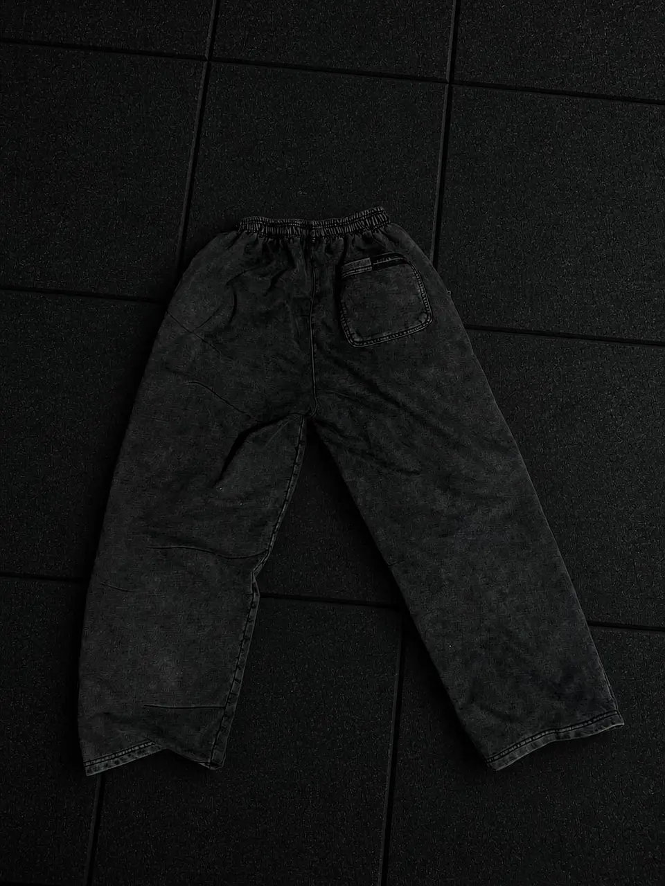 Dark Veil Baggy Pants- Acid wash   4