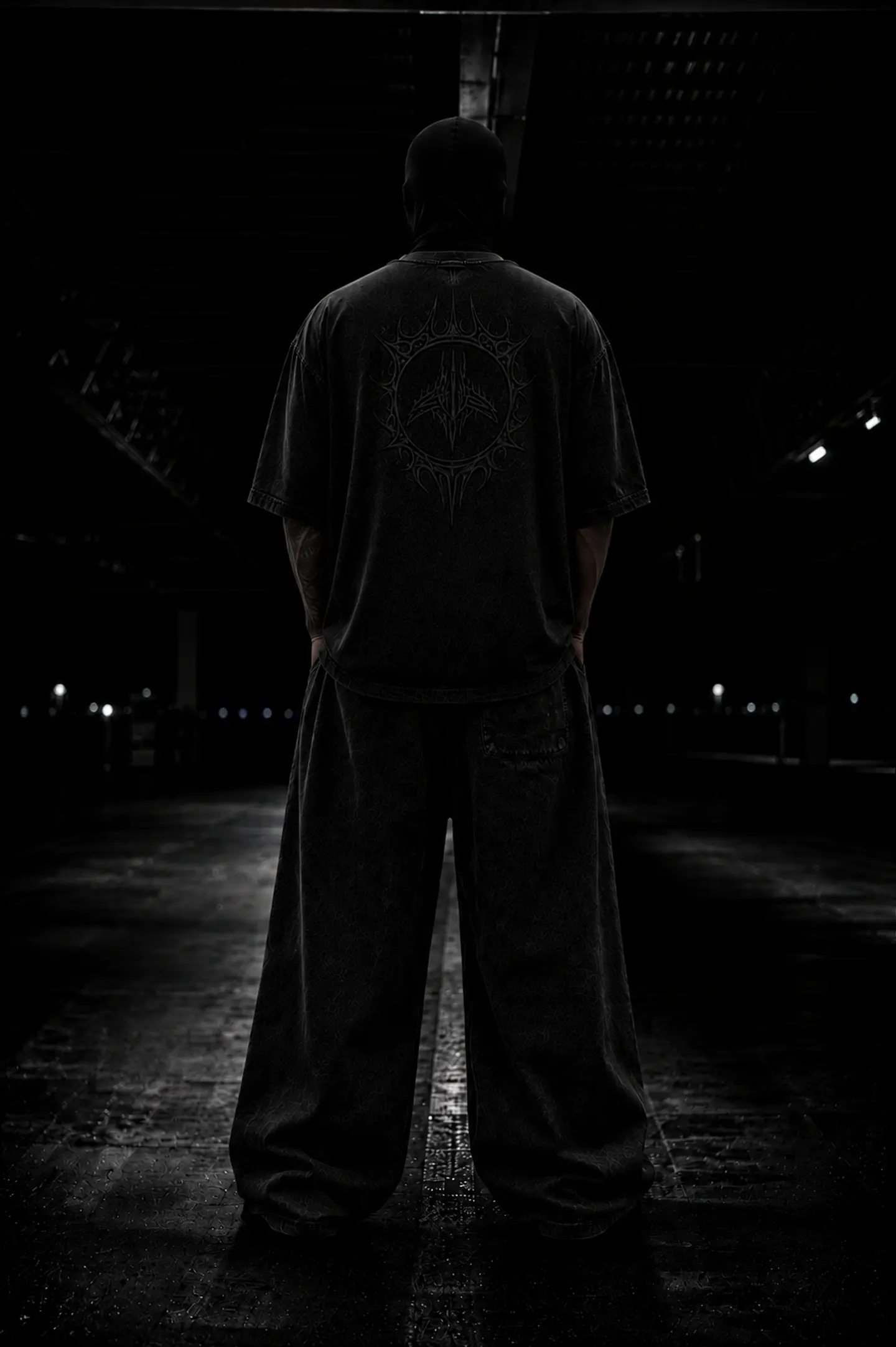 Dark Veil Eclipse Tee - Acid wash  1