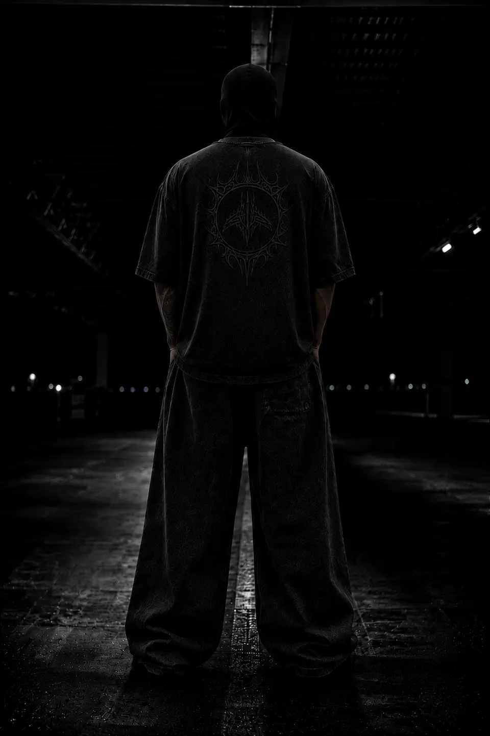 Dark Veil Eclipse Tee - Acid wash  1