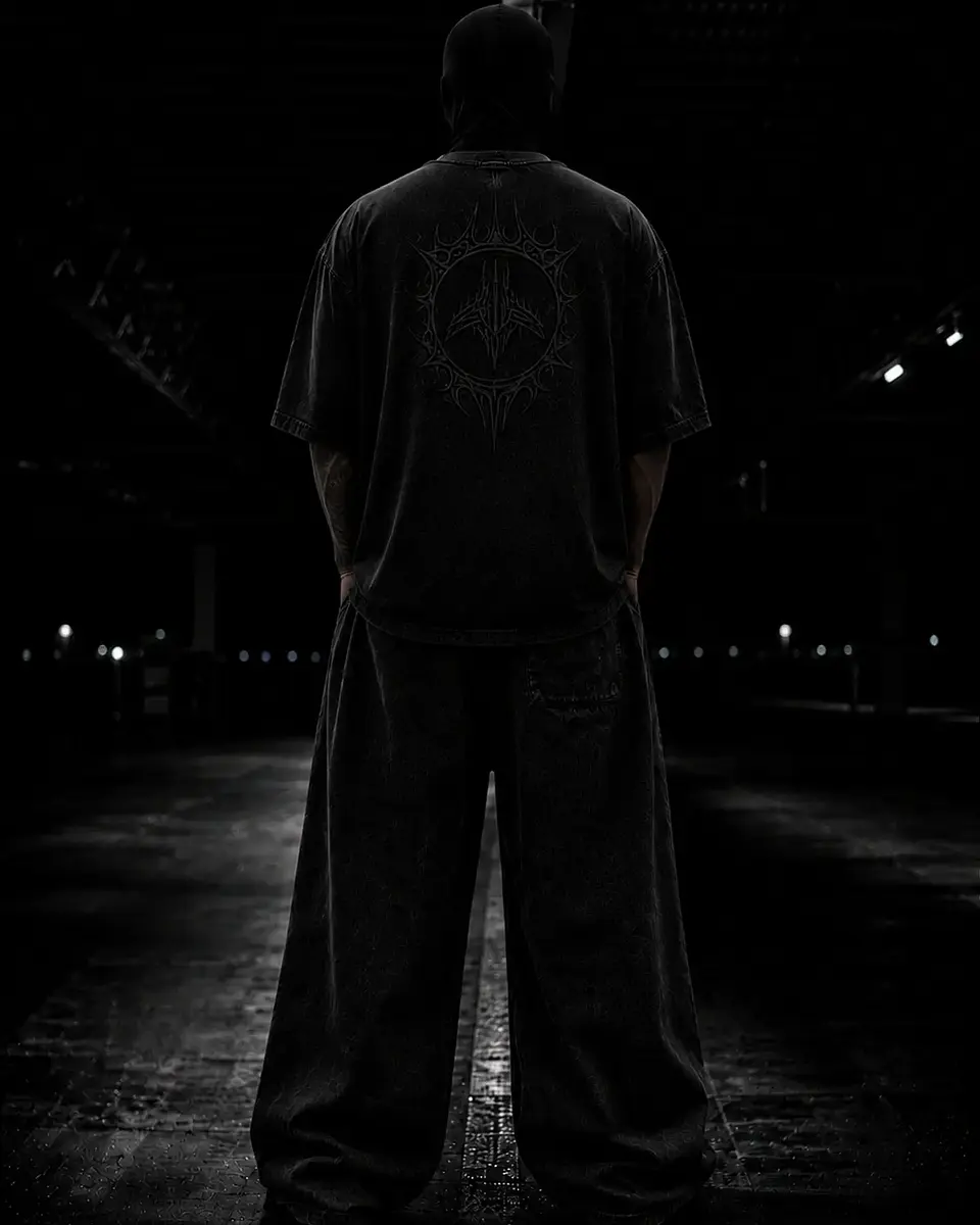 Dark Veil Eclipse Tee - Acid wash  1