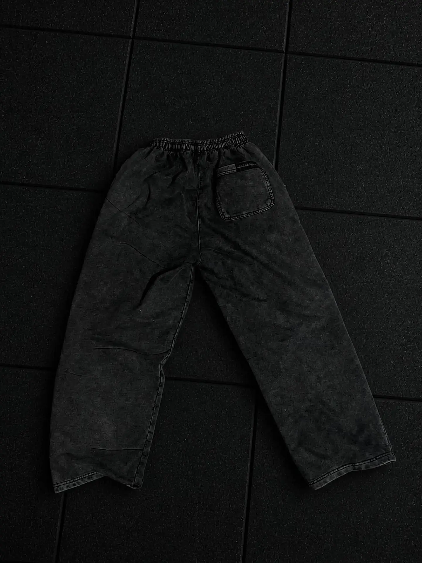 Dark Veil Baggy Pants- Acid wash   4