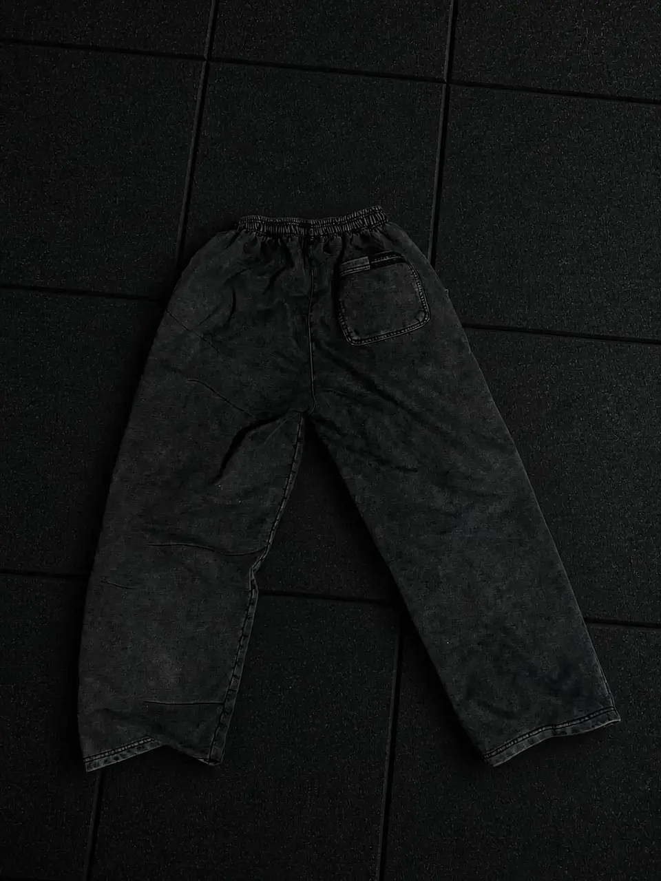 Dark Veil Baggy Pants- Acid wash   4