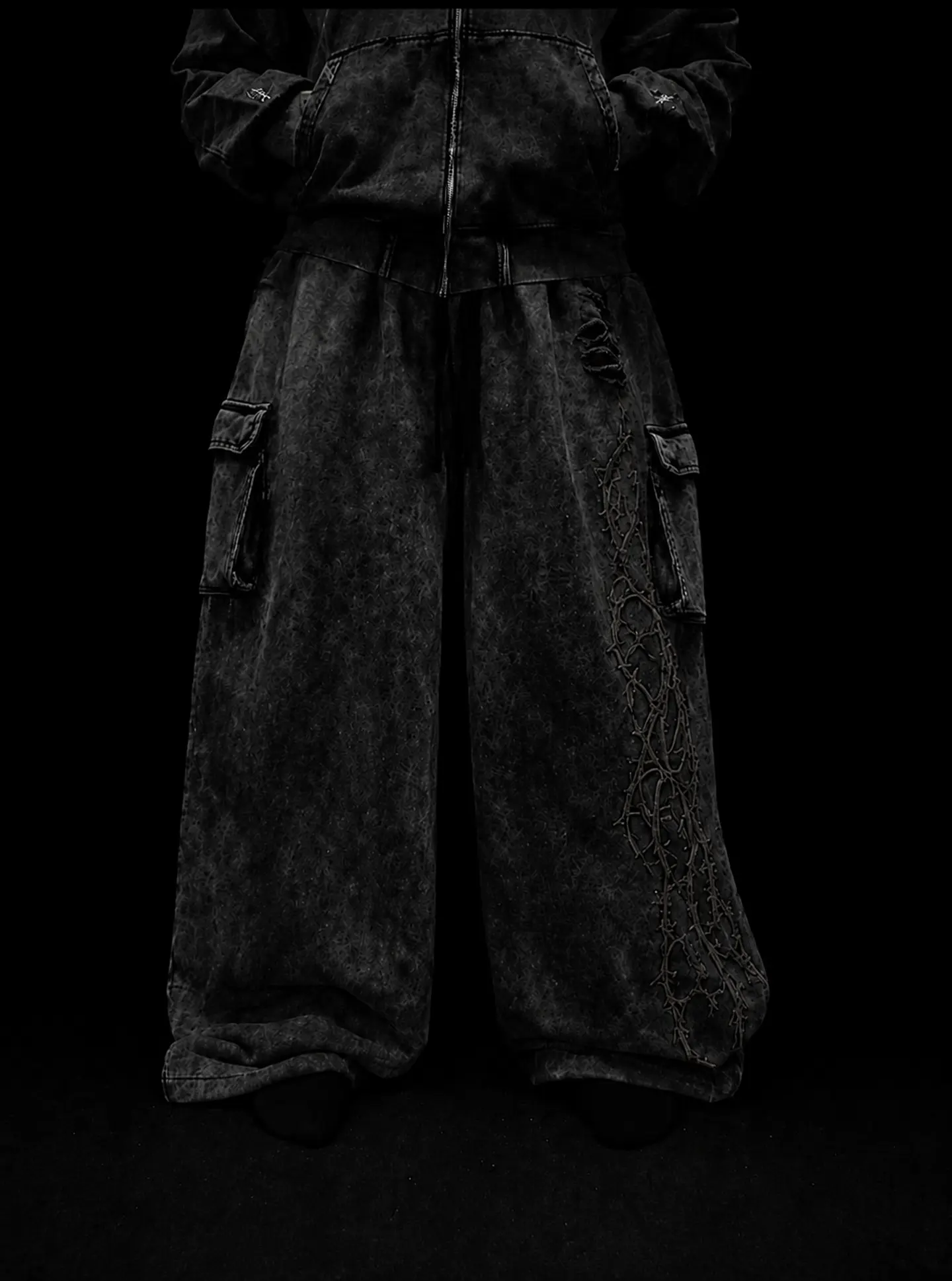 DAMNED SOUL — BAGGY PANT 1