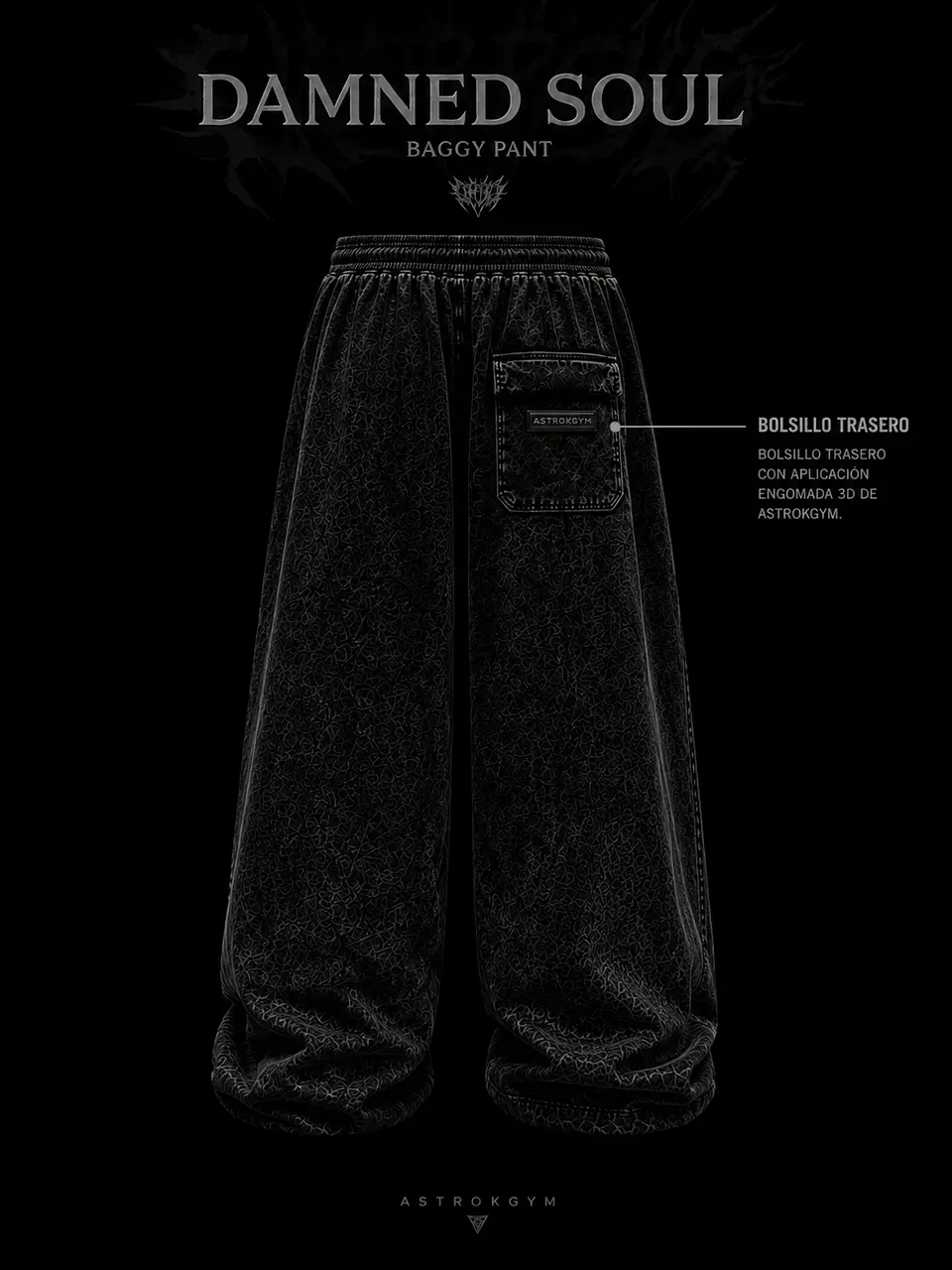 DAMNED SOUL — BAGGY PANT 6