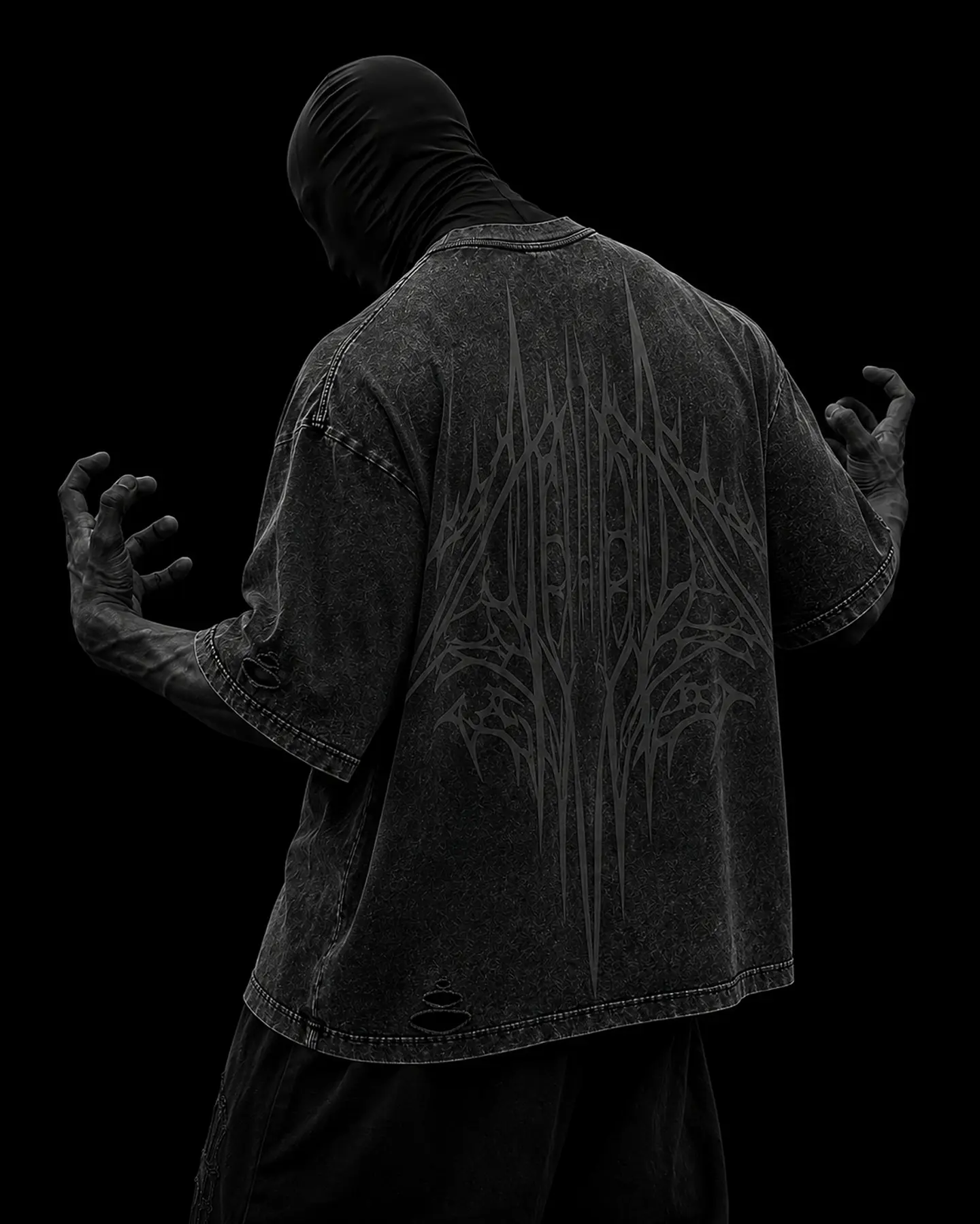 FROSTBORN DEMON - oversized T-shirt 1