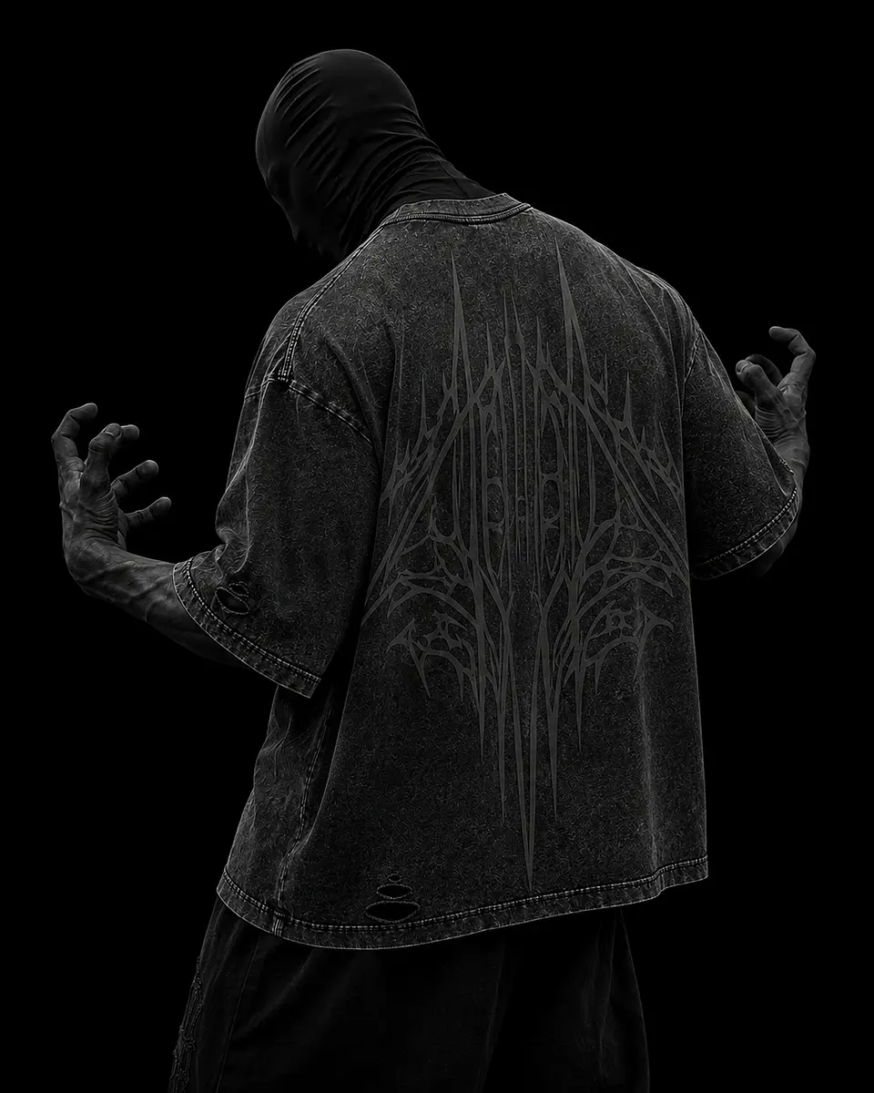 FROSTBORN DEMON - oversized T-shirt 1