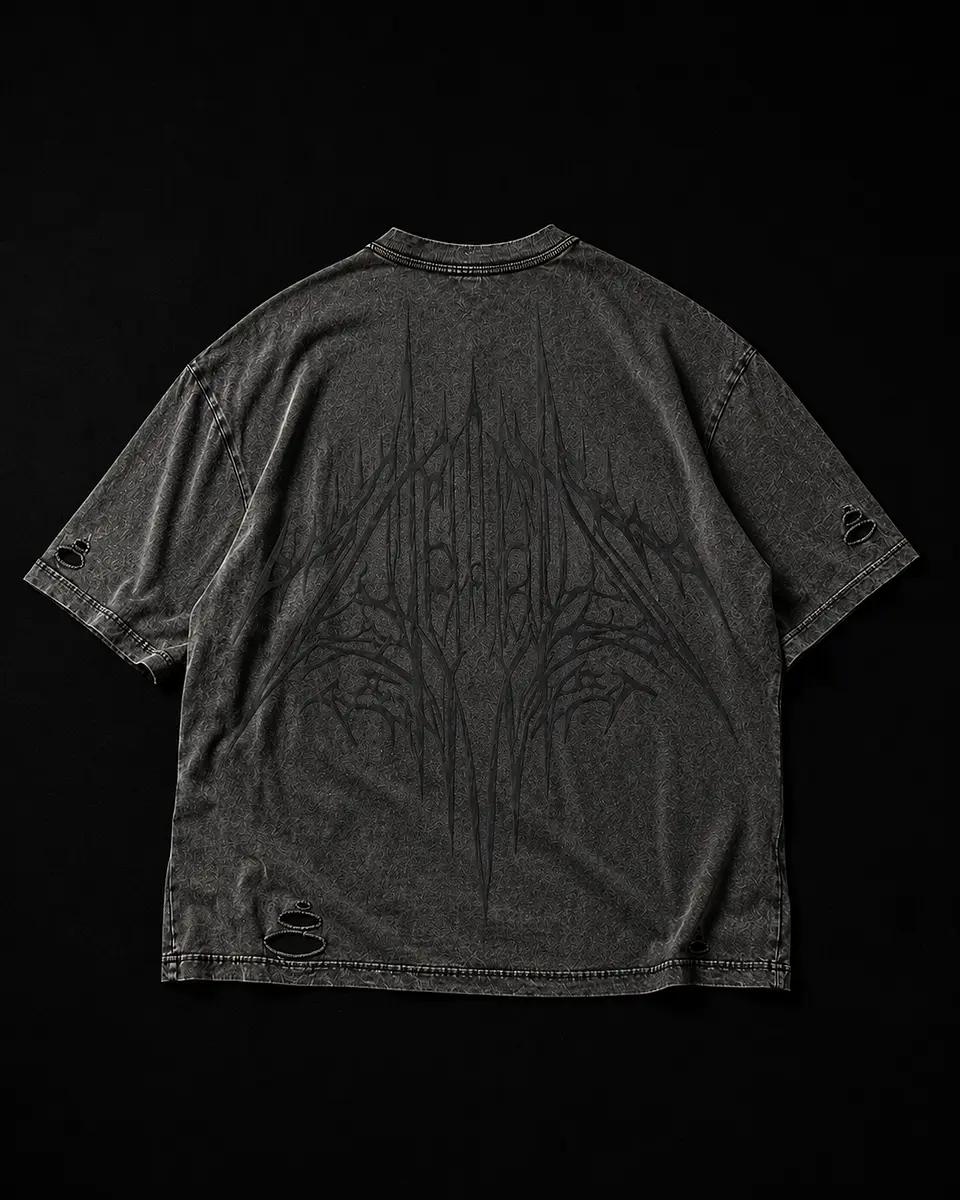 FROSTBORN DEMON - oversized T-shirt 5