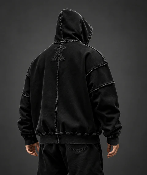 FROSTBORN BLACK - Hoodie 