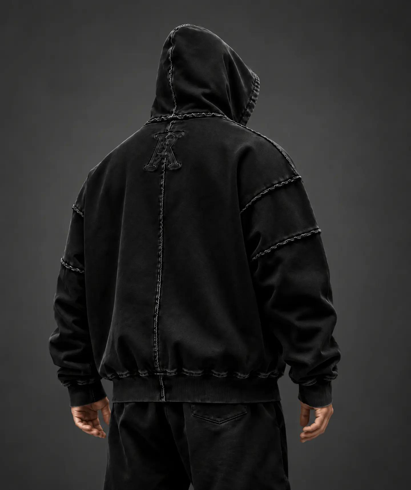 FROSTBORN BLACK - Hoodie  2