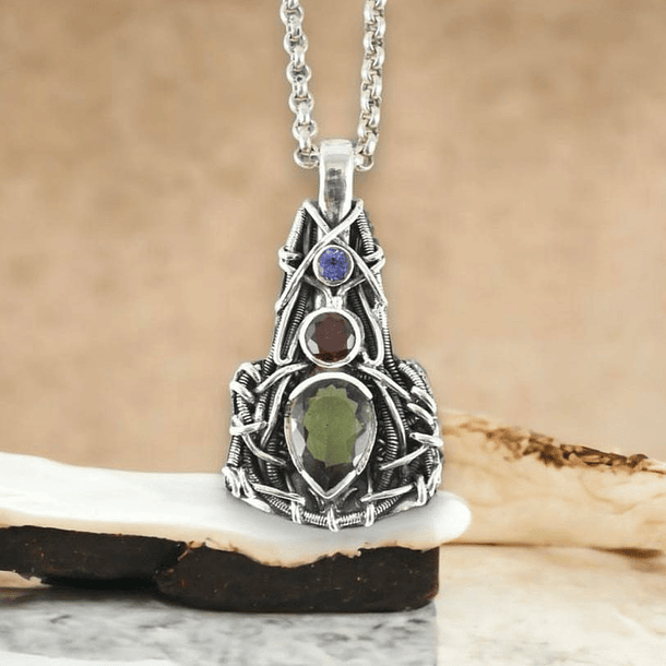 Moldavite Pendant 