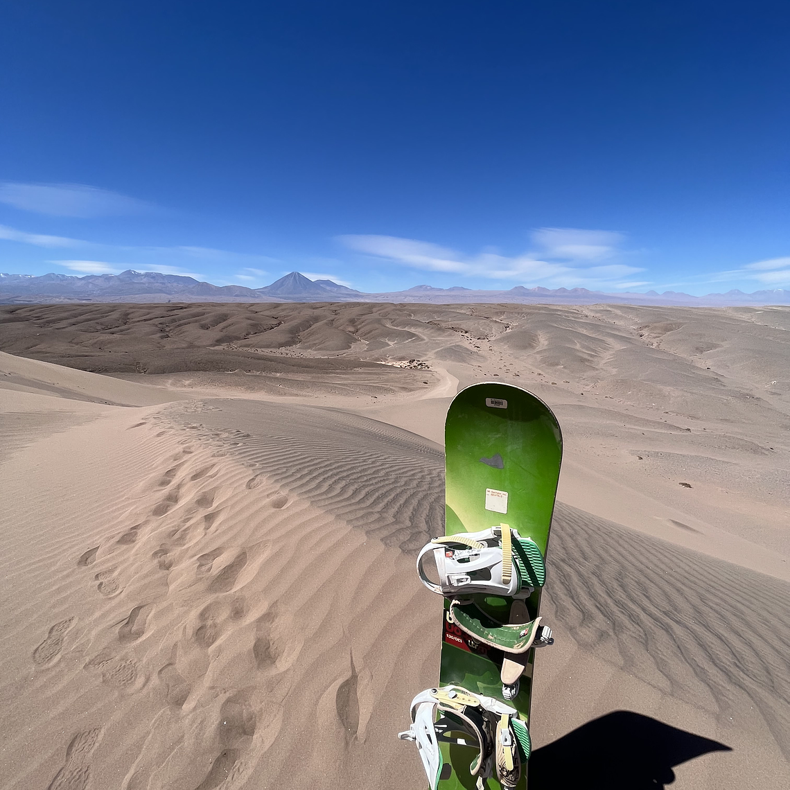 Sandboard en Valle de Marte - Catálogo INFINITY 2