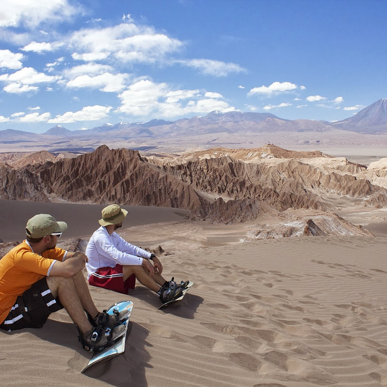Sandboard en Valle de Marte - Catálogo INFINITY 1