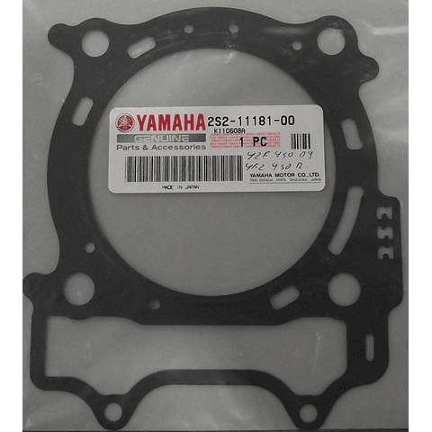 Caltric Cylinder Head Gasket - Replacement For Yamaha 2S2-11181-00-00