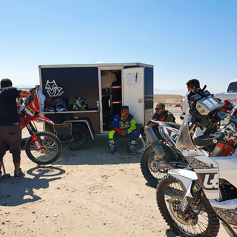 Classes + Training Motorcycle Cross Country Rally in Atacama
