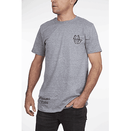 Atacama Rides Gray Cotton T-shirt