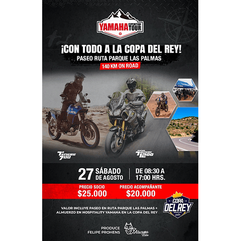 Yamaha Expedition Copa del Rey Parque Las Palmas