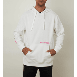 Atacama Rides White / Pink Pullover