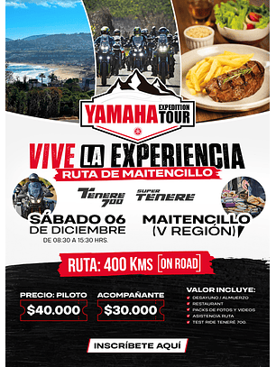 Yamaha Expedition Maitencillo 2025