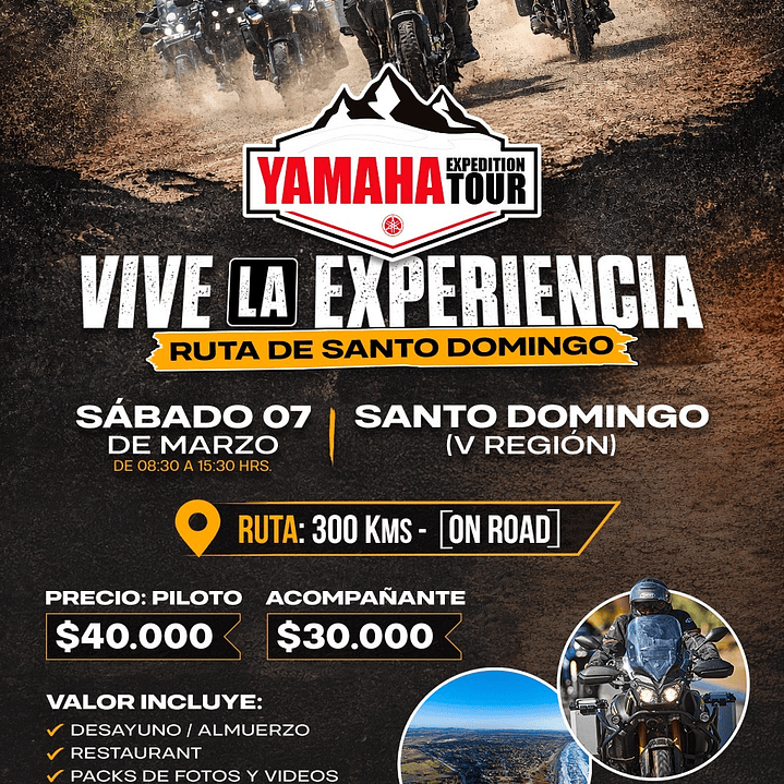 Yamaha Expedition Santo Domingo 2026 1