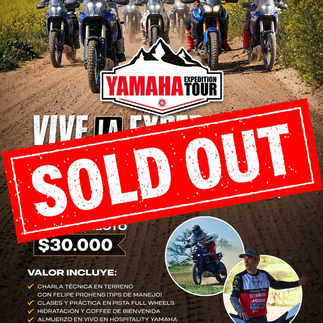 Yamaha Expedition Clínica de Manejo Full Wheels 1